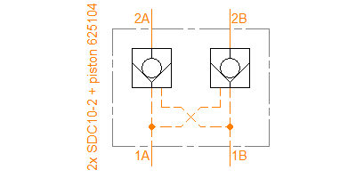 625104 + 2x CV10-NP